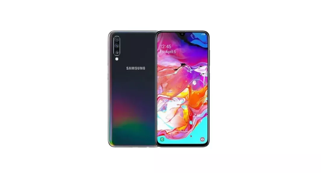 Galaxy A70 128 GB Black — Juoda