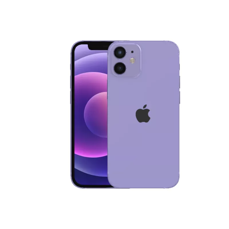 iPhone 12 Mini 64 GB Purple — Violetinė - , iphone 2